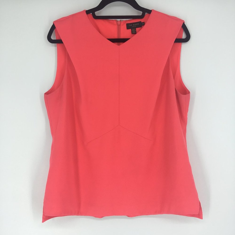 Ted Baker Vibrant Coral Top